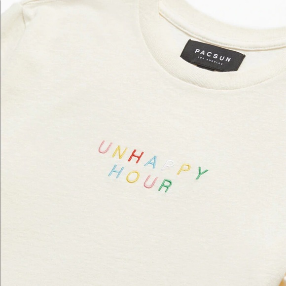 PacSun Unhappy Hour T-Shirt - Picture 2 of 3